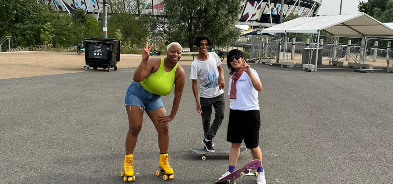 Melanin Skate Gals & Pals skate session