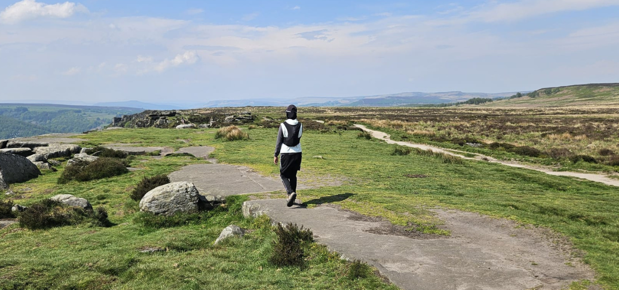 Woman walking