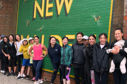 Group picture of Asian Girls Run Run Club 