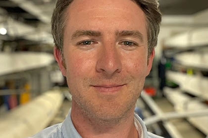 Headshot of Adam Freeman-Pask, chief executive officer, Fulham Reach Boat Club