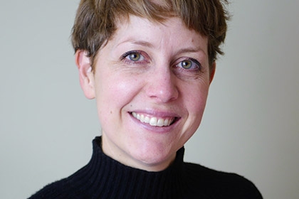 Headshot of Jo Scott, associate director for health and social care.