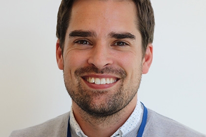 Headshot of David Parkinson, strategic lead for investment, Sport England