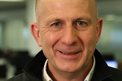 Headshot of Steve Grainger, executive director of rugby development, Rugby Football Union