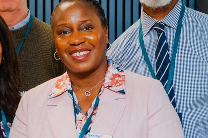 Headshot of Viveen Taylor, chief executive officer, Sporting Equals