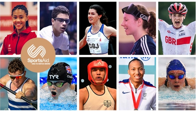 portrait photos of 10 young athletes