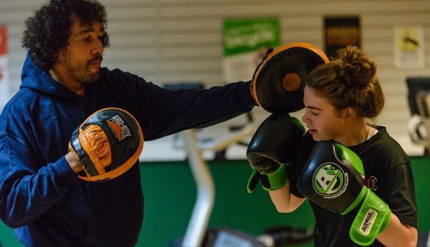 girl boxing