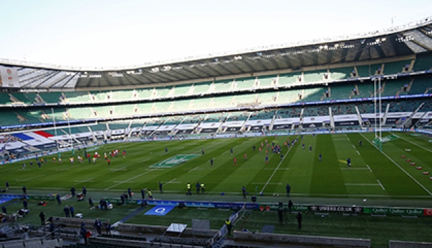 Autumn Nations Cup final in an empty Twickenham