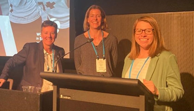 Sport England team members in New Zealand