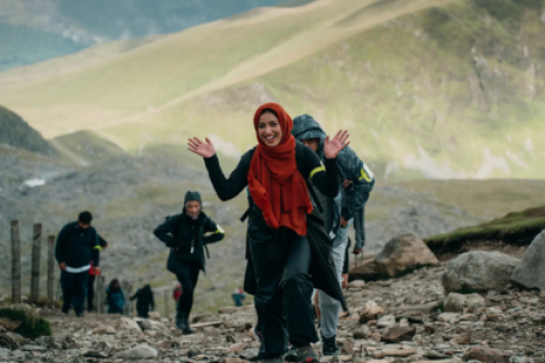 Muslim Hikers group  walk