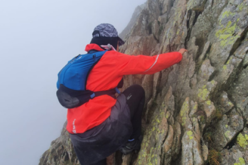 Zahra mountain climbing